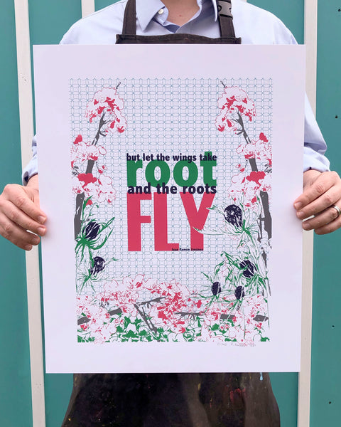 Let the wings take root