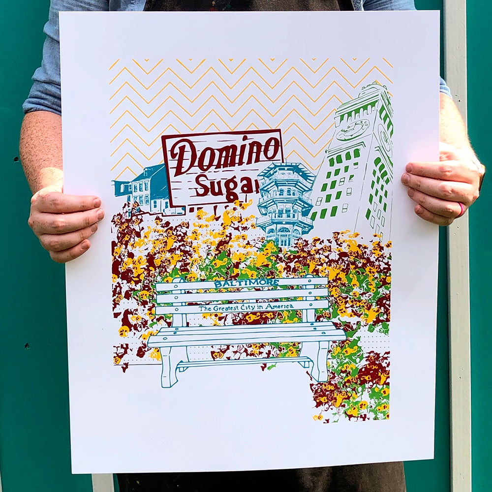 Baltimore Maryland | Charm City Revisited | Limited Edition Silk Screen 16