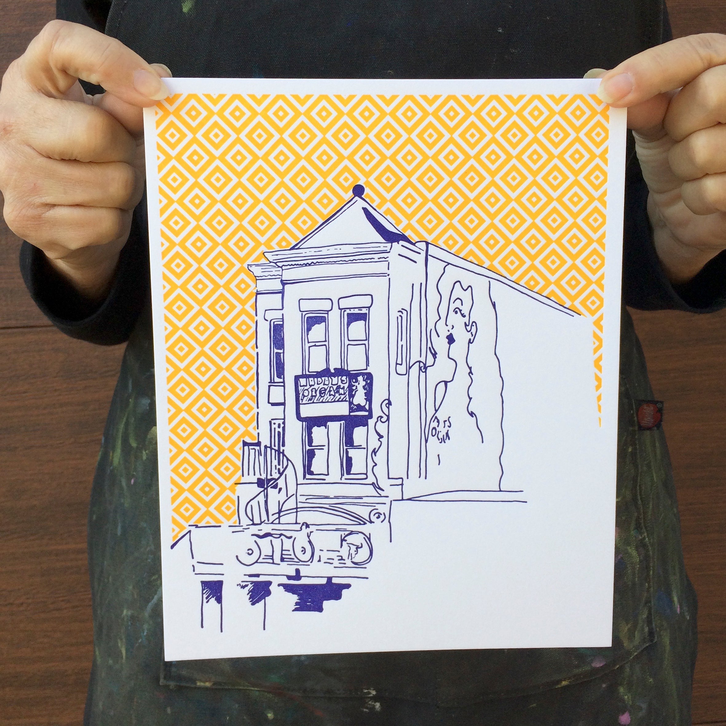 Washington D.C. | Madams Organ in Adams Morgan | Letterpress 8