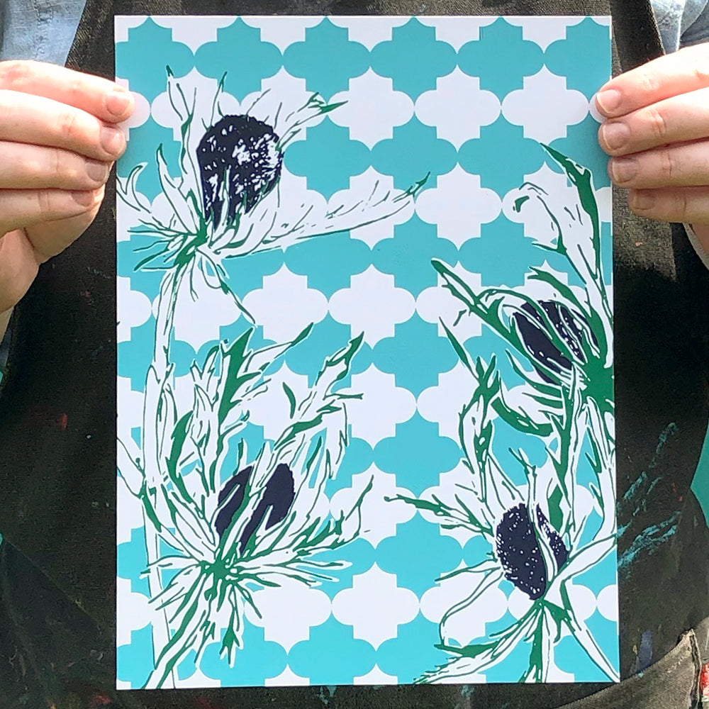Thistle | Silkscreen Poster