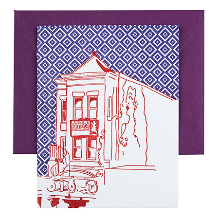 Washington D.C. | Madams Organ | Letterpress City Card