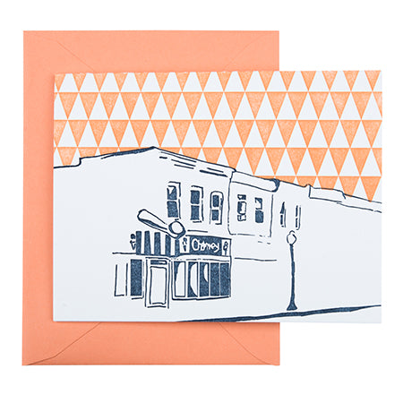 Baltimore Maryland | Charmery | Letterpress City Card