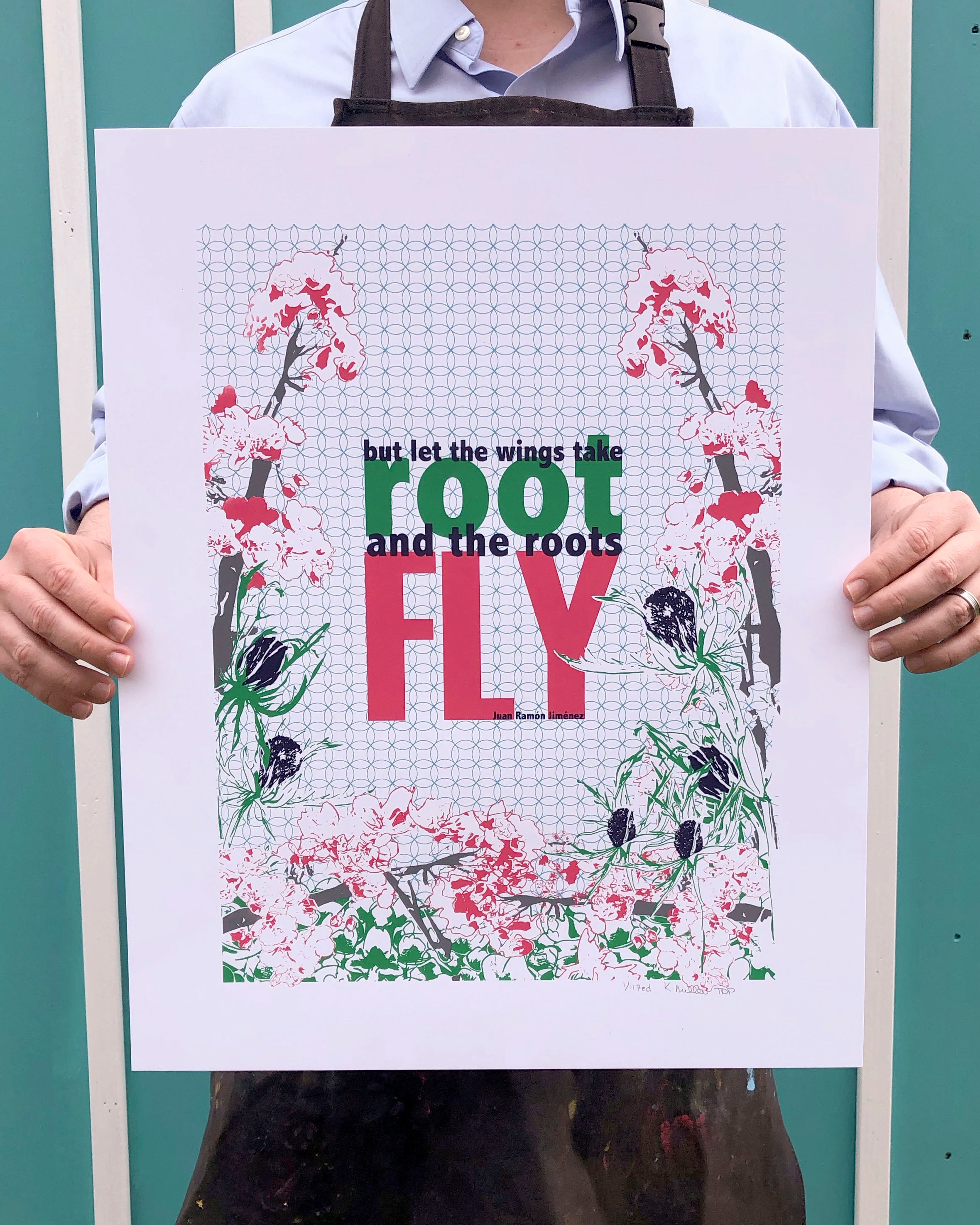 Wings & Roots | Limited Edition Silk Screen 16